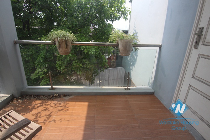 Modern house for rent with garden & swimming pool in Tay Ho, Hanoi